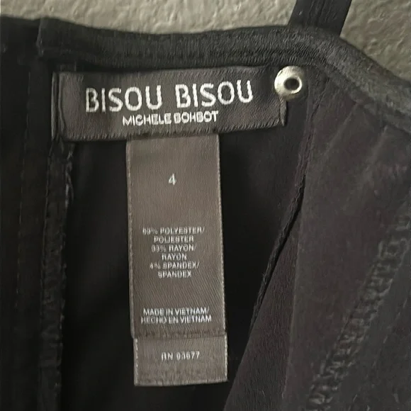 Bisou Bisou brand Black Coset Size 4 - Picture 4 of 11